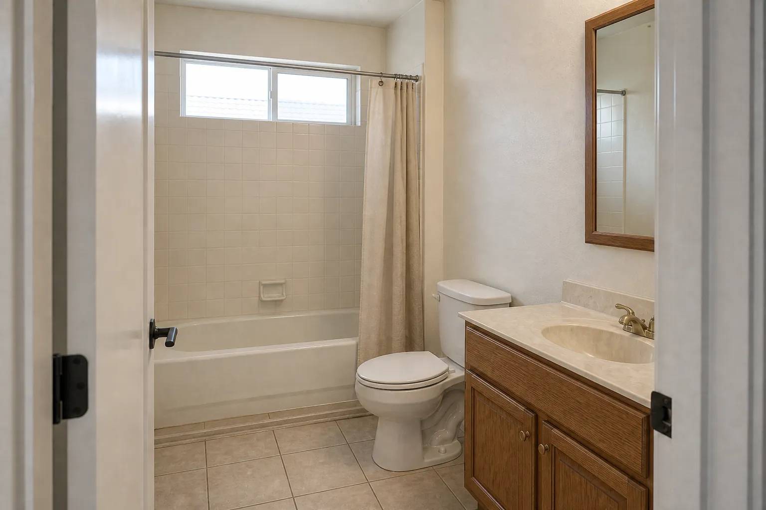 Before: Accessible Primary Bath