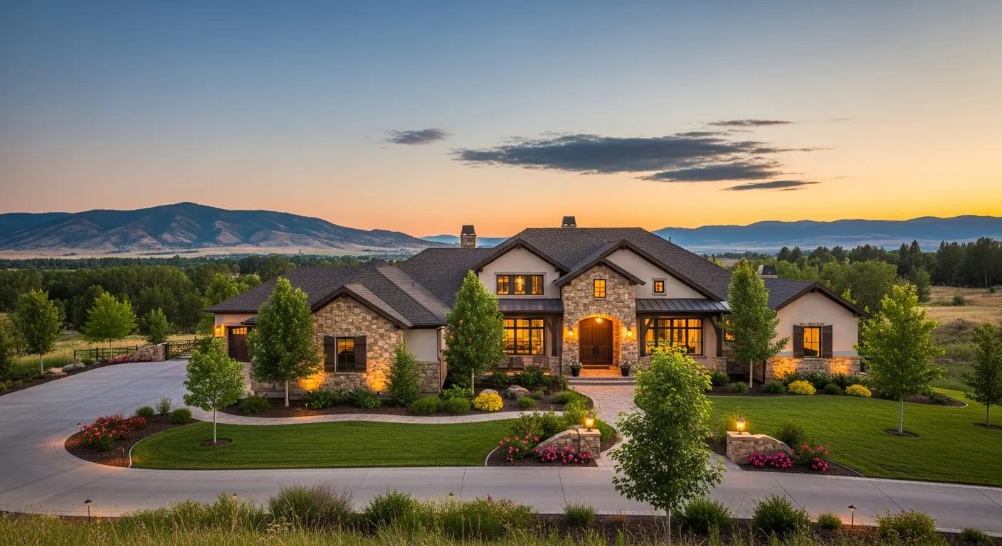 Eagle Foothills custom homes with mountain views and premium remodel potential