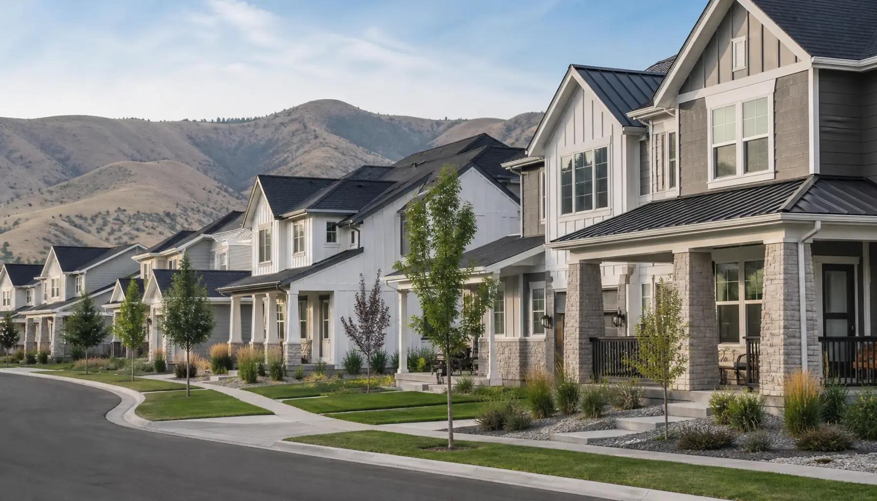 Harris Ranch planned community homes in Southeast Boise