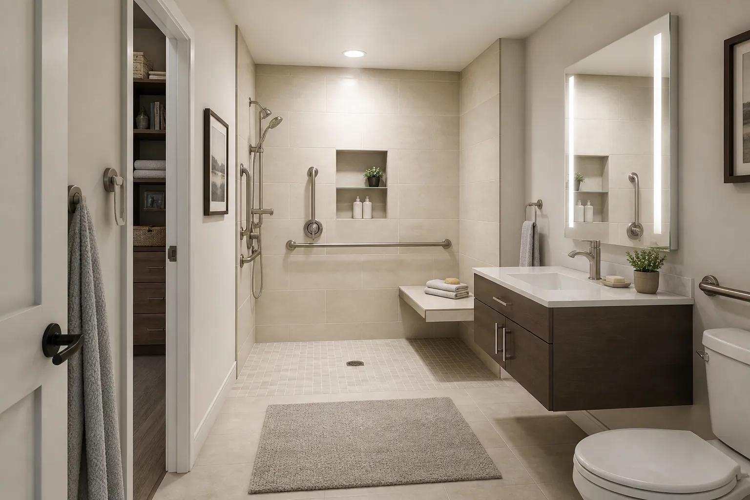 Meridian Zero-Threshold Bath - after