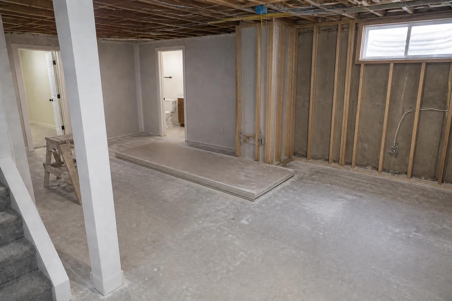 Nampa Basement Finish - before