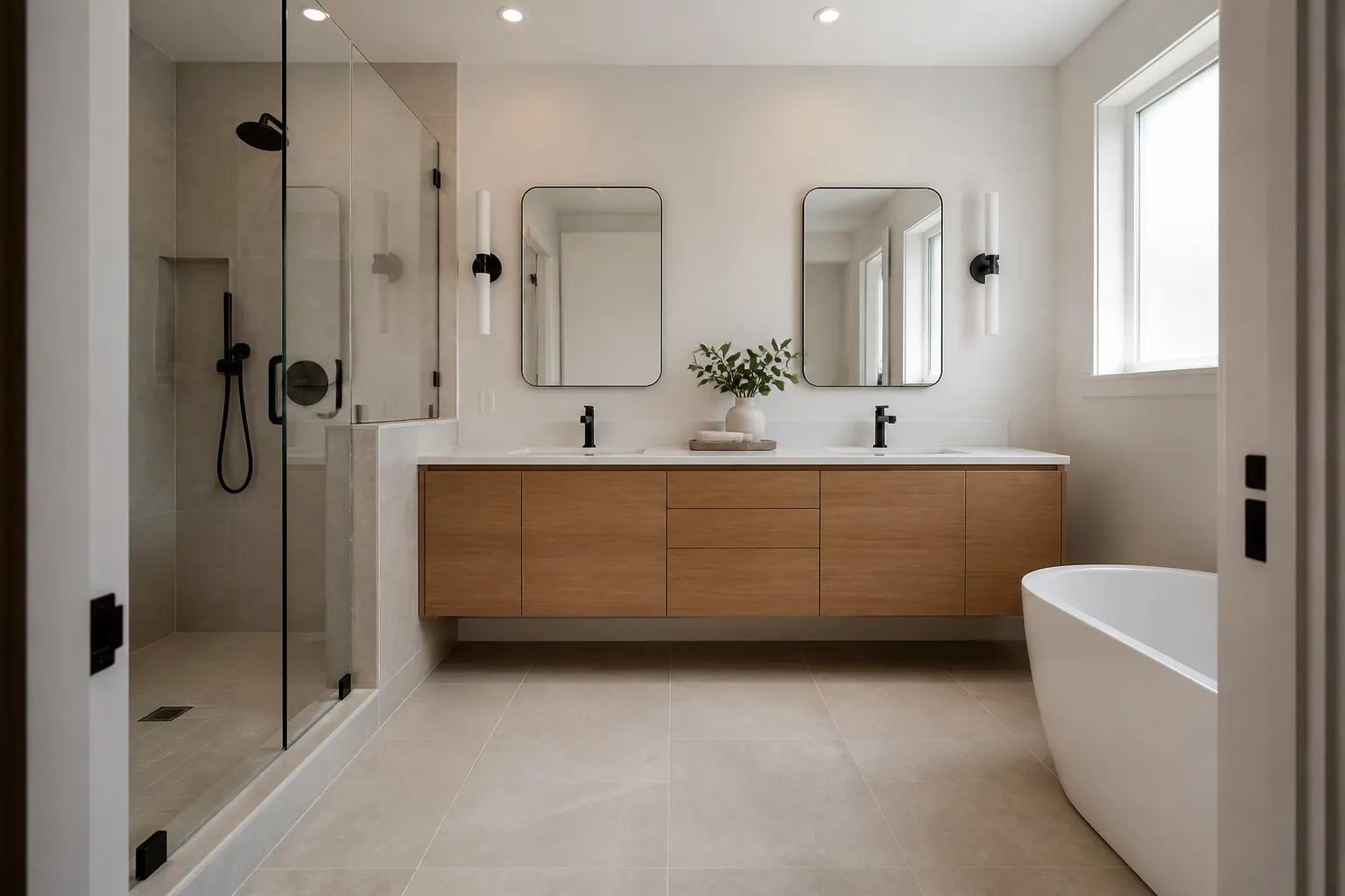 Primary Bathroom Renovation - after