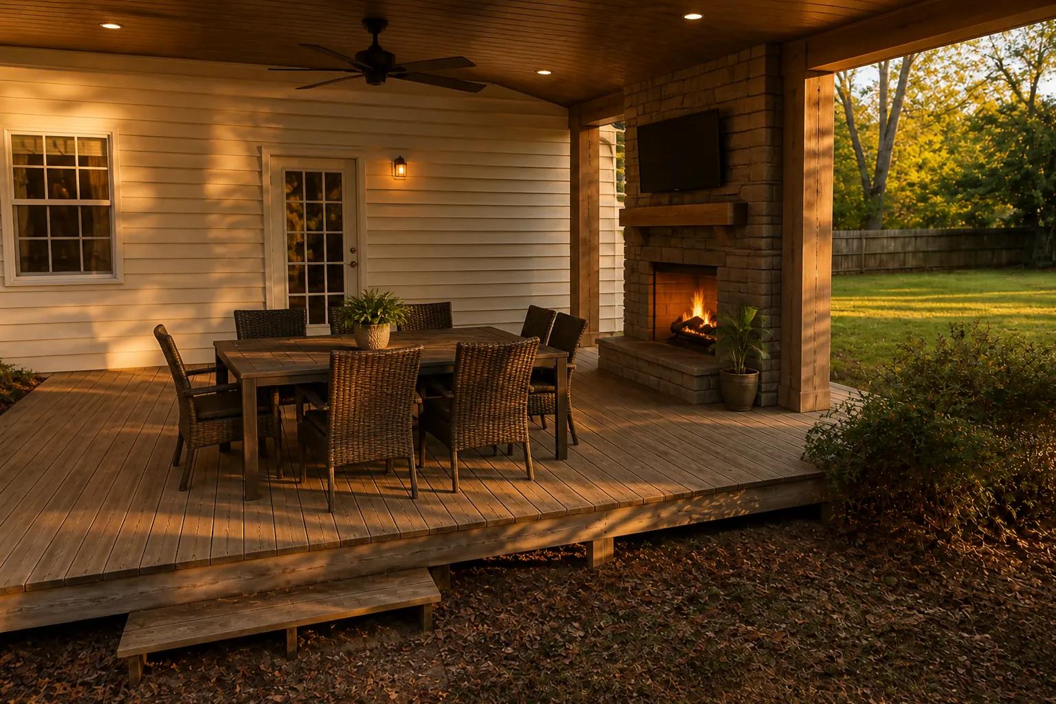 Eagle Covered Patio - after